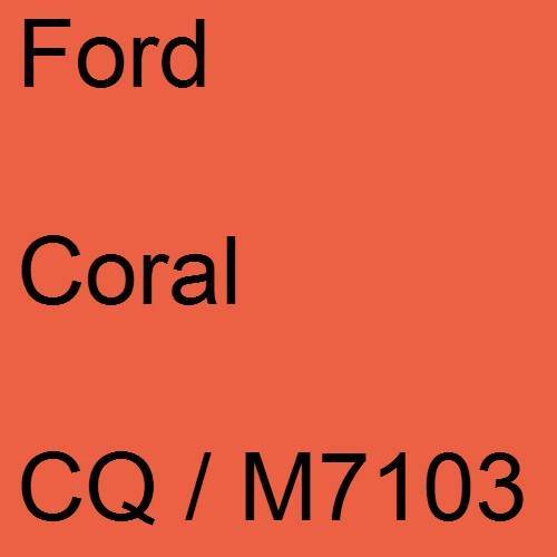 Ford, Coral, CQ / M7103.